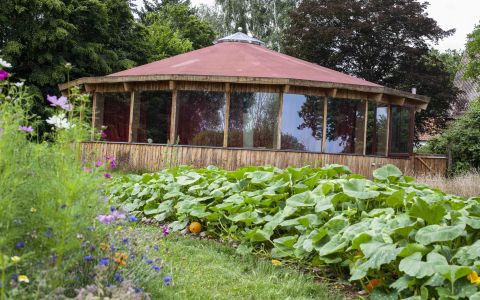 Seminarhof Drawehn Mandala Garten