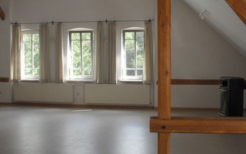 Workshopraum oben, leer