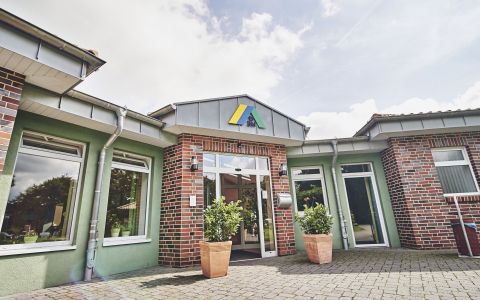 Eingang der Jugendherberge