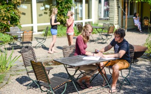 Erlebnisgarten für Seminarpausen