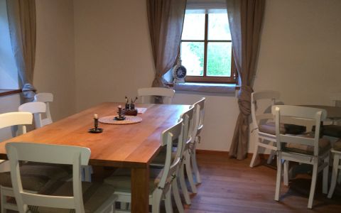 Speiseraum im EG des SonnenHauses