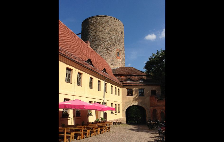 Bad Belzig mit der Burg Eisenhardt