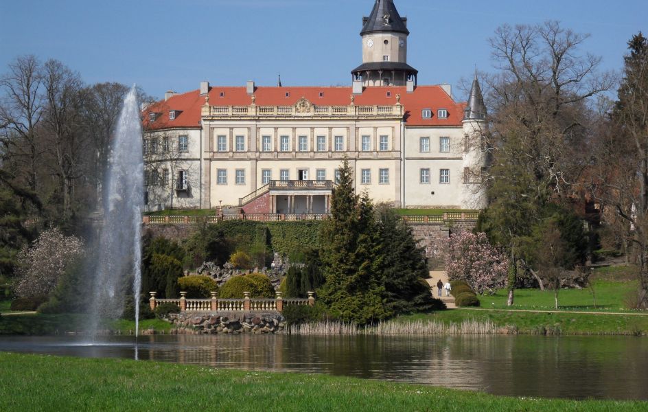 Schloss Wiesenburg mit seinem wunderschönen Schlos