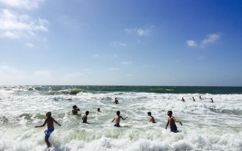 Baden in der Nordsee