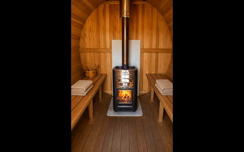 Villa Bodfeld   Finse sauna (binnekant)