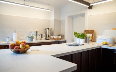 Gruppenraum 1: Tee- und Kaffeeküche