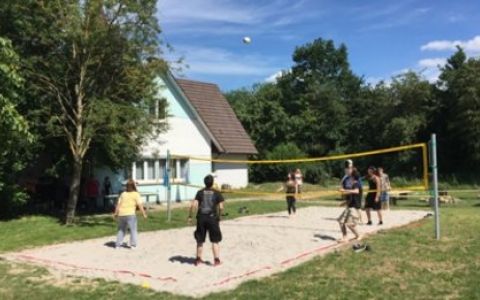 Beachvolleyballplatz
