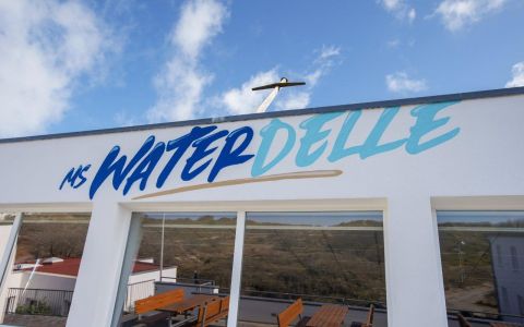 Schriftzug MS Waterdelle
