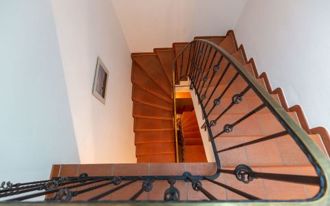 Treppenhaus im romantischen Gästehaus