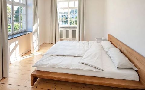 Eines der Doppelzimmer mit perfekter Aussicht auf 