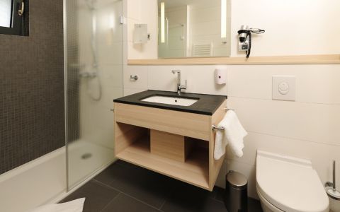 Ansicht Badezimmer im Haus Insel Reichenau