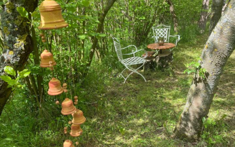 Einer der versteckten Winkel im Garten