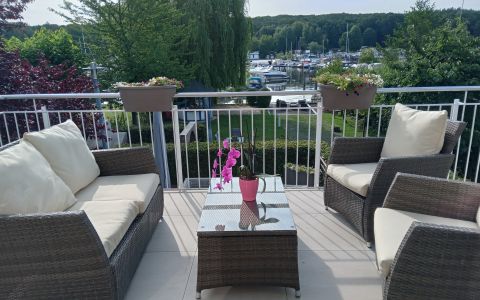 Terrasse des Konferenzraumes