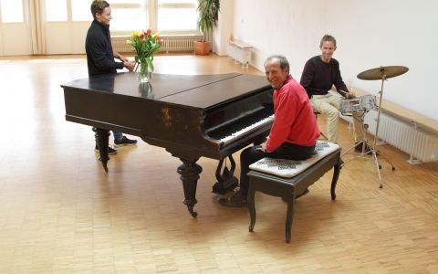 Saal mit Familie Albrecht-Kuhlmann