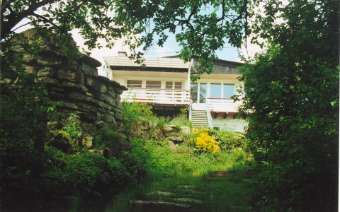 Seminarhaus vom Gartenblick