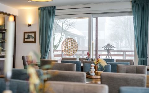 Schiebetür richtung Terrasse