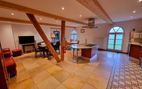 Wohnküche im Gutshaus