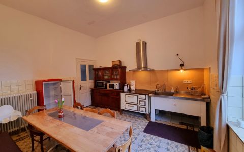 Wohnküche im alten Pastorat (unten)